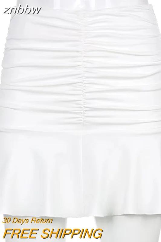 white skirt  TZ86 / S