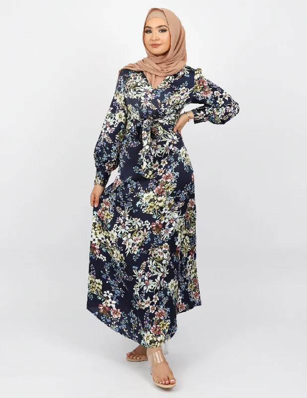 Clara Floral Wrap Dress