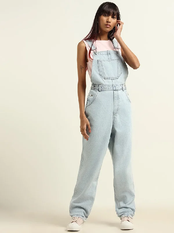 Nuon Blue Denim Jumpsuit